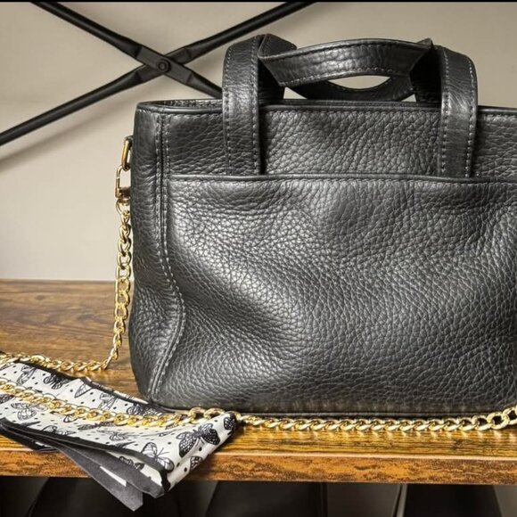 COACH BLACK SONOMA SMALL SATCHEL and MATCHING WALLET - Picture 2 of 11